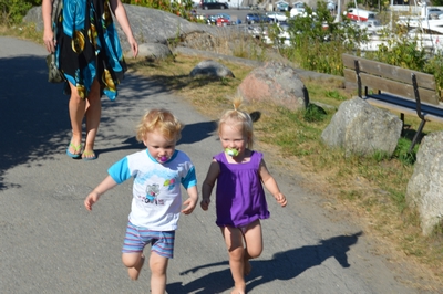Ettermiddag på stranda – bilde 1